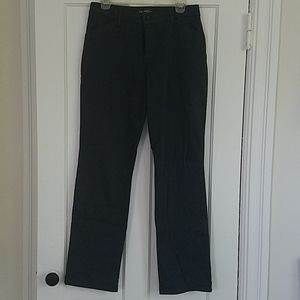 Lee dark grey pants size 6